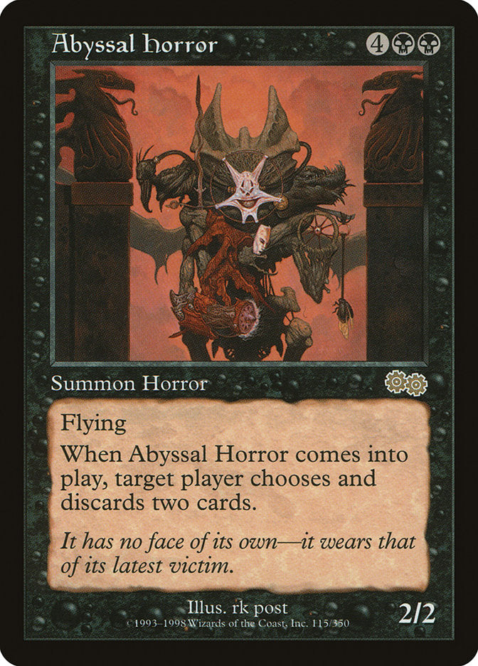 Abyssal Horror [Urza's Saga] | GrognardGamesBatavia