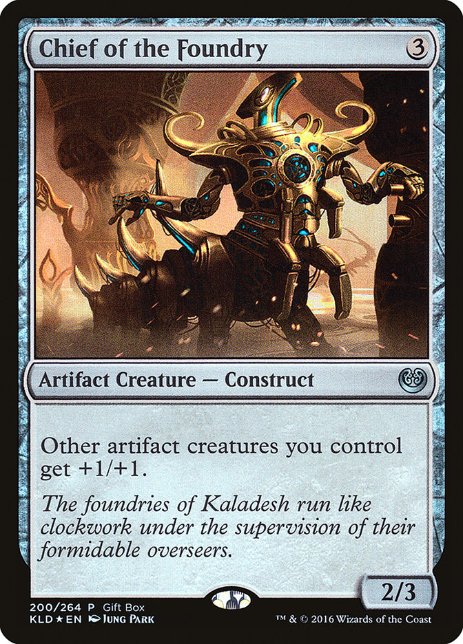 Chief of the Foundry (Gift Pack) [Kaladesh Promos] | GrognardGamesBatavia