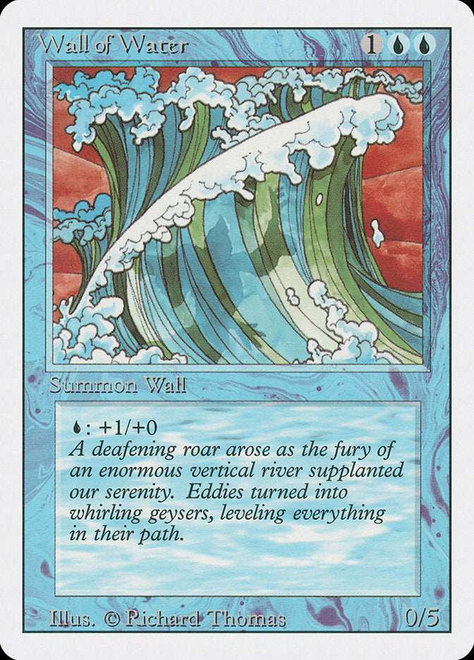 Wall of Water [Revised Edition] | GrognardGamesBatavia