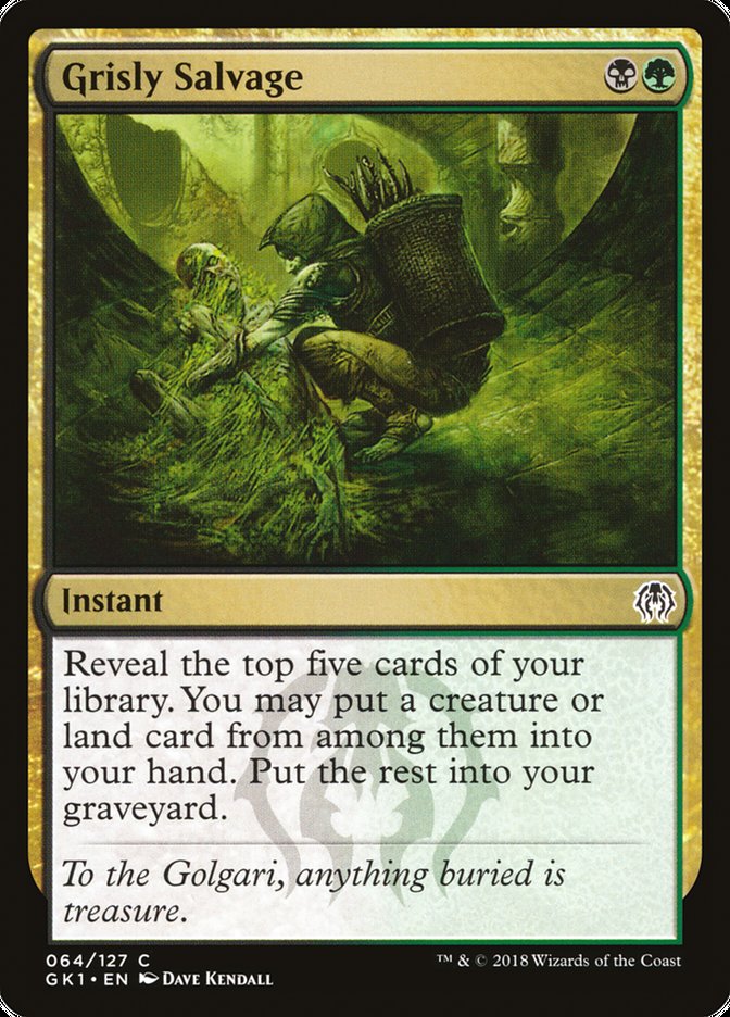 Grisly Salvage [Guilds of Ravnica Guild Kit] | GrognardGamesBatavia