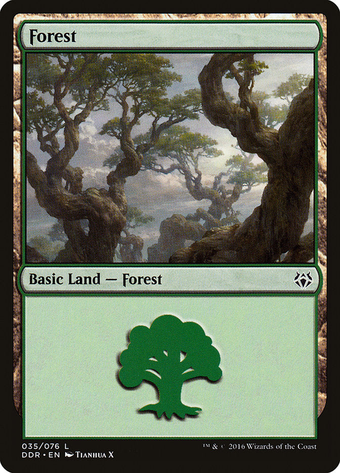 Forest (35) [Duel Decks: Nissa vs. Ob Nixilis] | GrognardGamesBatavia