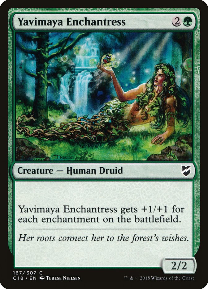 Yavimaya Enchantress [Commander 2018] | GrognardGamesBatavia