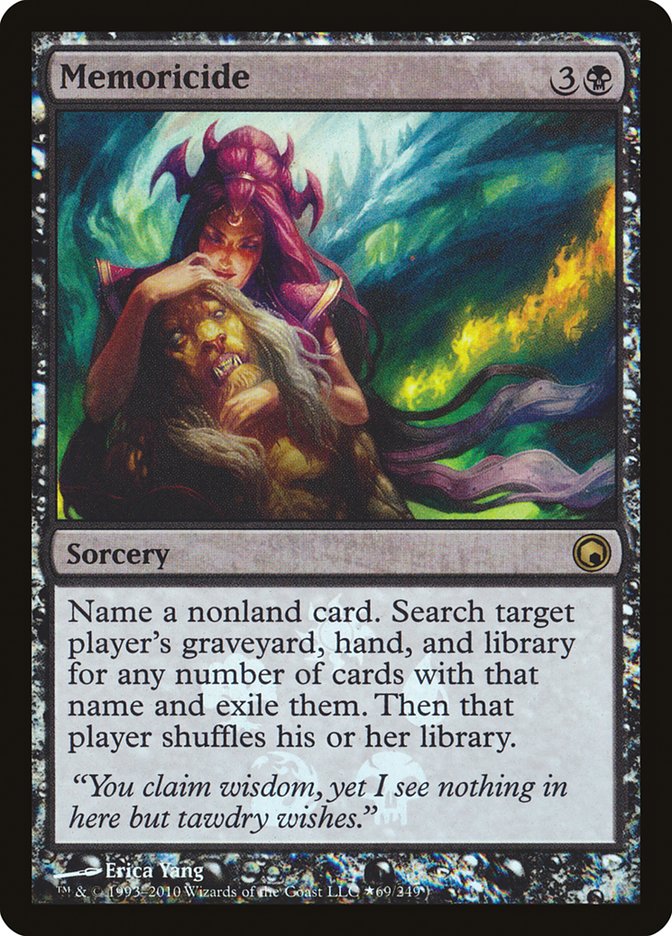 Memoricide (Buy-A-Box) [Scars of Mirrodin Promos] | GrognardGamesBatavia