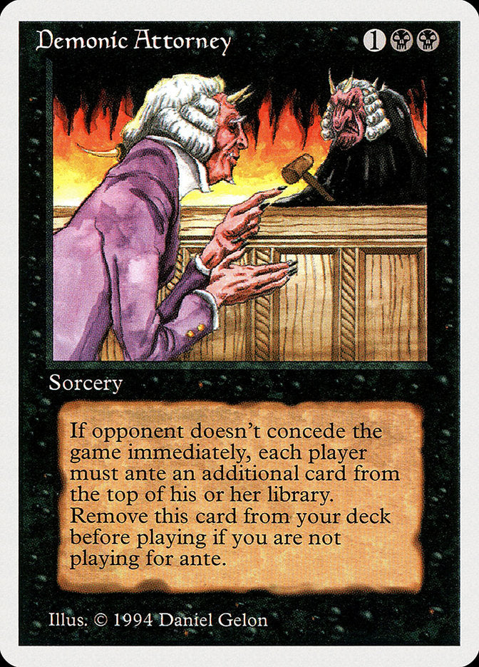 Demonic Attorney [Summer Magic / Edgar] | GrognardGamesBatavia