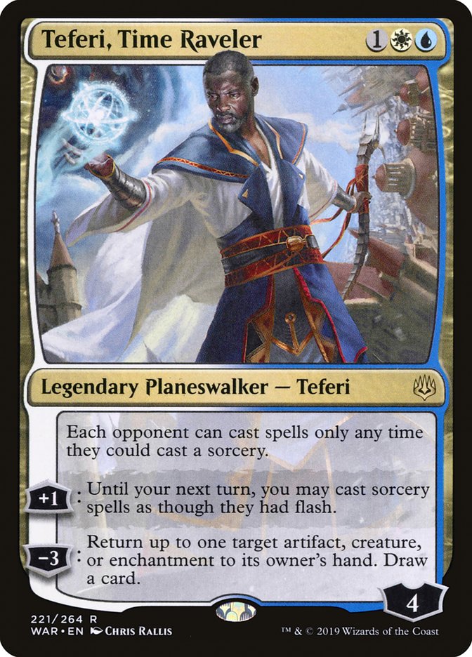 Teferi, Time Raveler [War of the Spark] | GrognardGamesBatavia