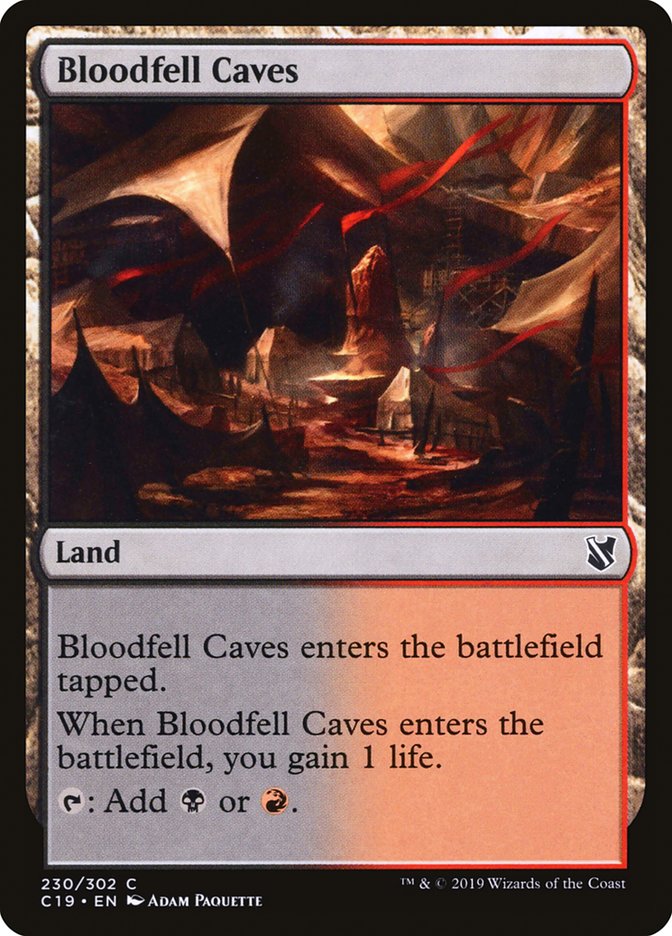 Bloodfell Caves [Commander 2019] | GrognardGamesBatavia