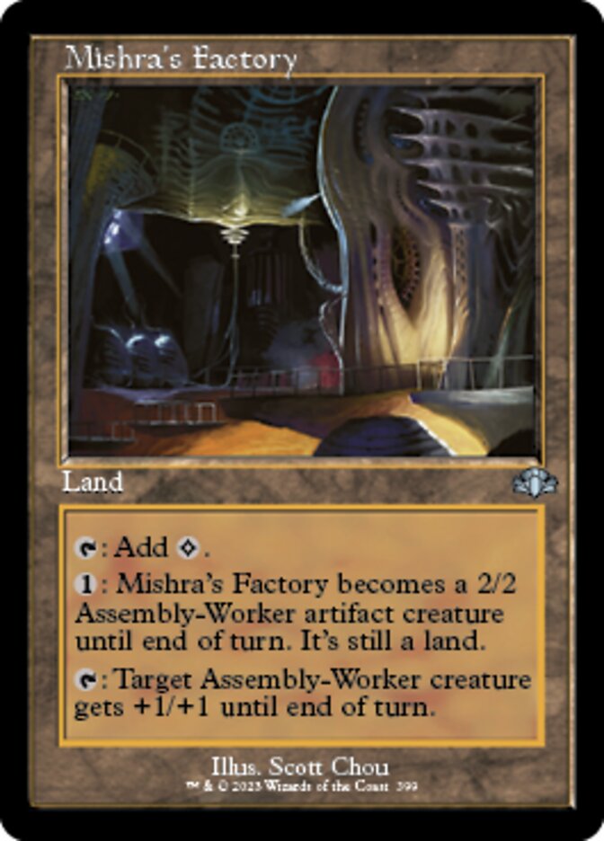 Mishra's Factory (Retro) [Dominaria Remastered] | GrognardGamesBatavia