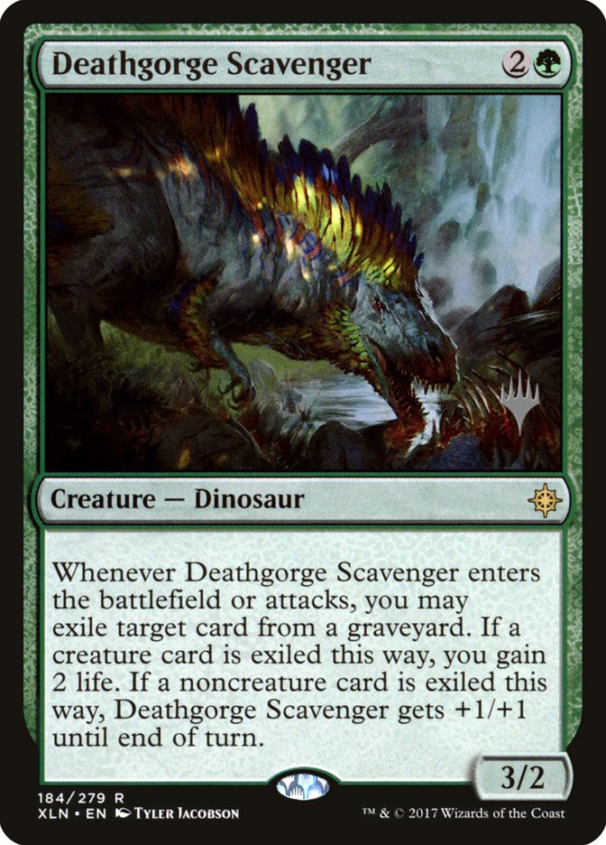 Deathgorge Scavenger (Promo Pack) [Ixalan Promos] | GrognardGamesBatavia