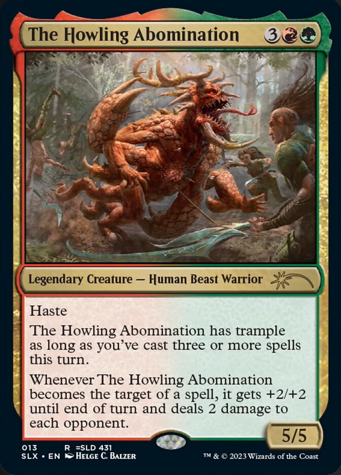 The Howling Abomination [Secret Lair: Universes Within] | GrognardGamesBatavia