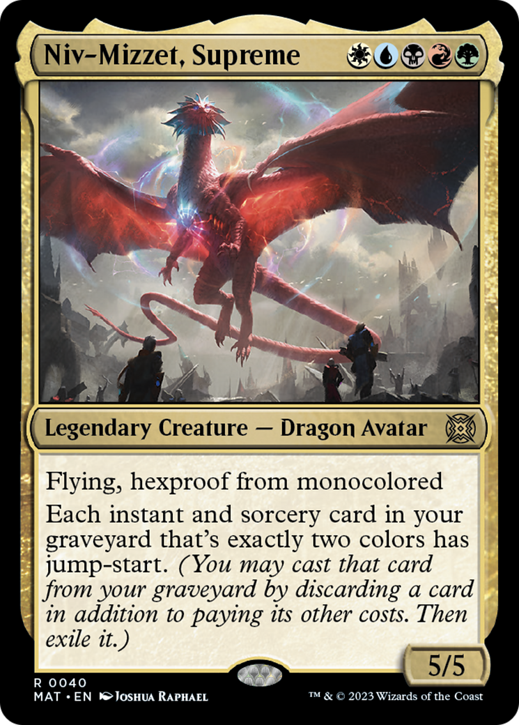 Niv-Mizzet, Supreme [March of the Machine: The Aftermath] | GrognardGamesBatavia