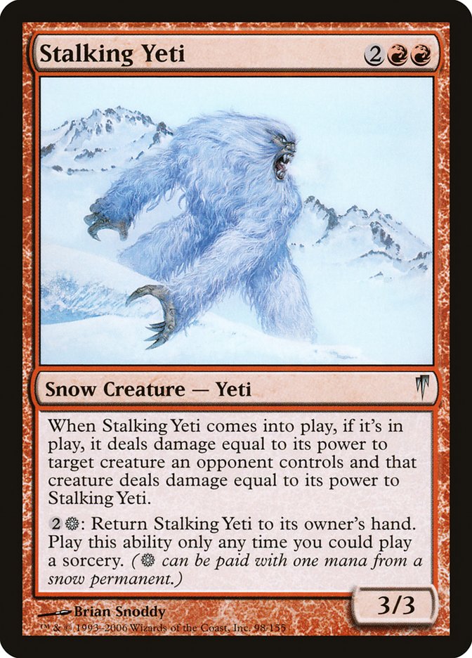 Stalking Yeti [Coldsnap] | GrognardGamesBatavia