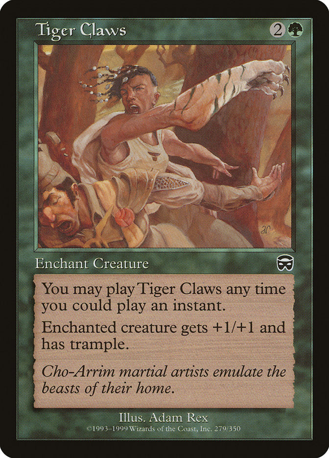 Tiger Claws [Mercadian Masques] | GrognardGamesBatavia