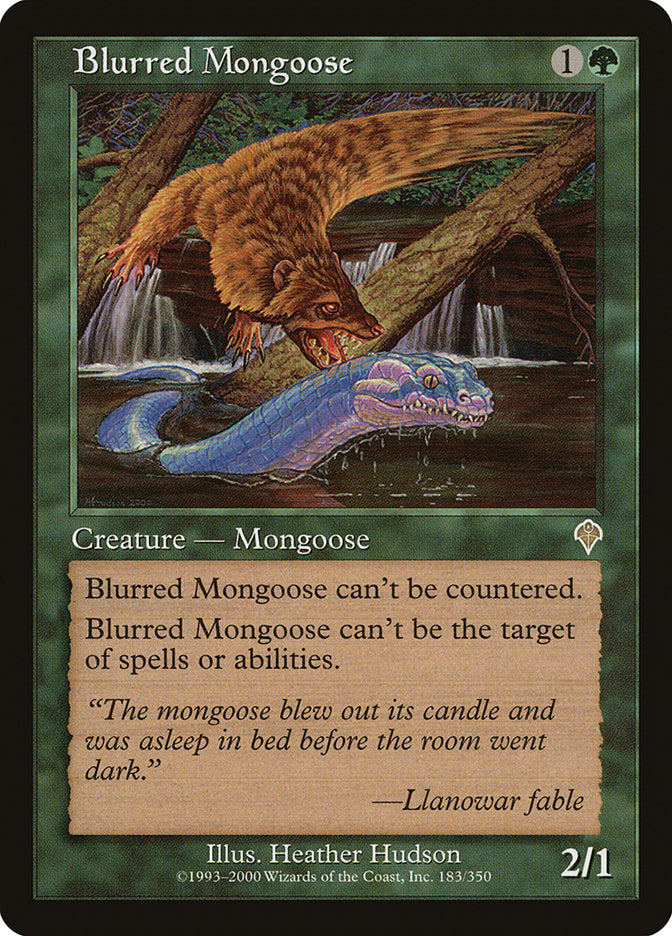 Blurred Mongoose [Invasion] | GrognardGamesBatavia