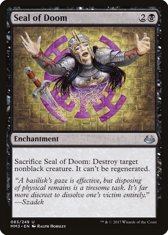 Seal of Doom [Modern Masters 2017] | GrognardGamesBatavia