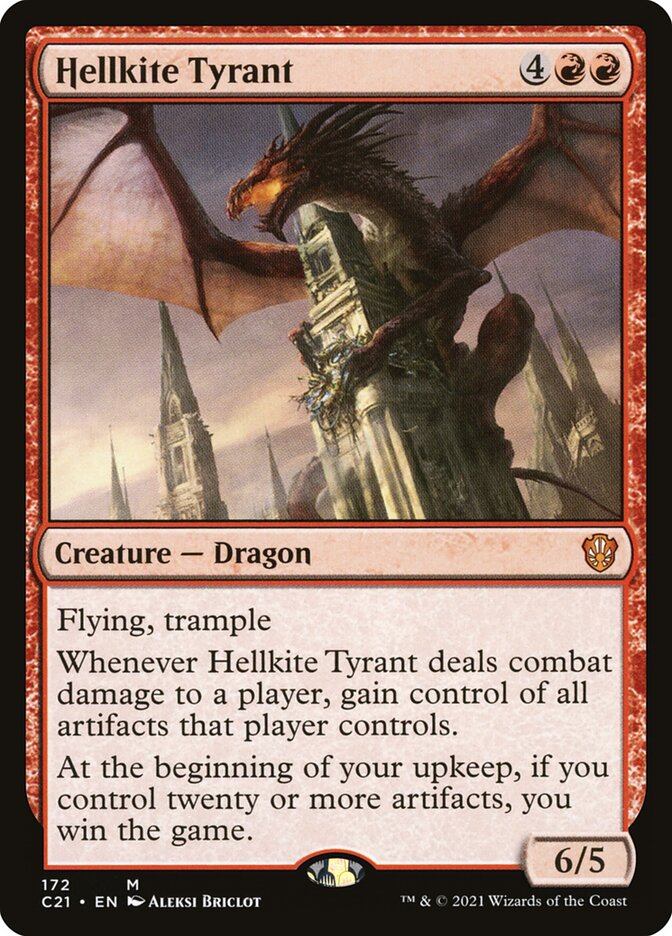 Hellkite Tyrant [Commander 2021] | GrognardGamesBatavia