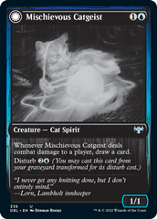 Mischievous Catgeist // Catlike Curiosity [Innistrad: Double Feature] | GrognardGamesBatavia