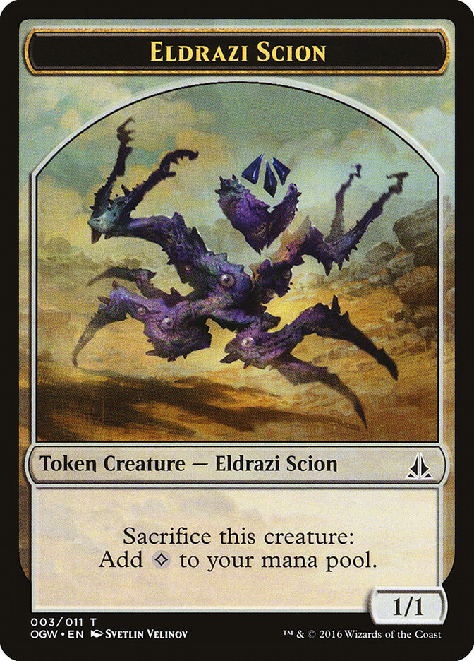 Eldrazi Scion Token (003/011) [Oath of the Gatewatch Tokens] | GrognardGamesBatavia