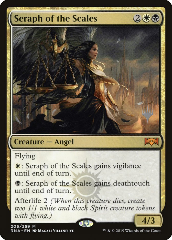 Seraph of the Scales (Promo Pack) [Ravnica Allegiance Promos] | GrognardGamesBatavia