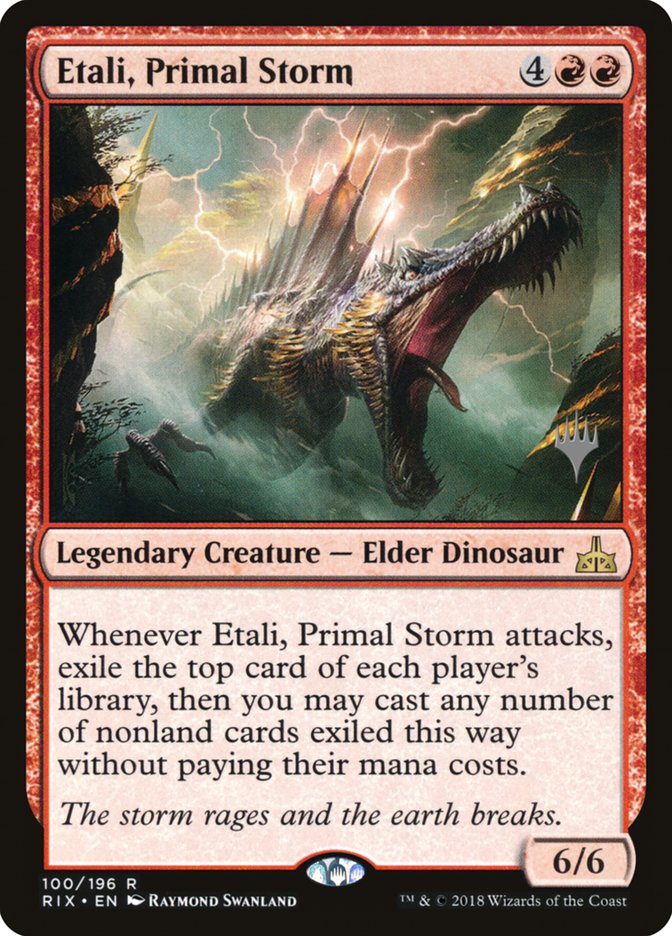 Etali, Primal Storm (Promo Pack) [Rivals of Ixalan Promos] | GrognardGamesBatavia