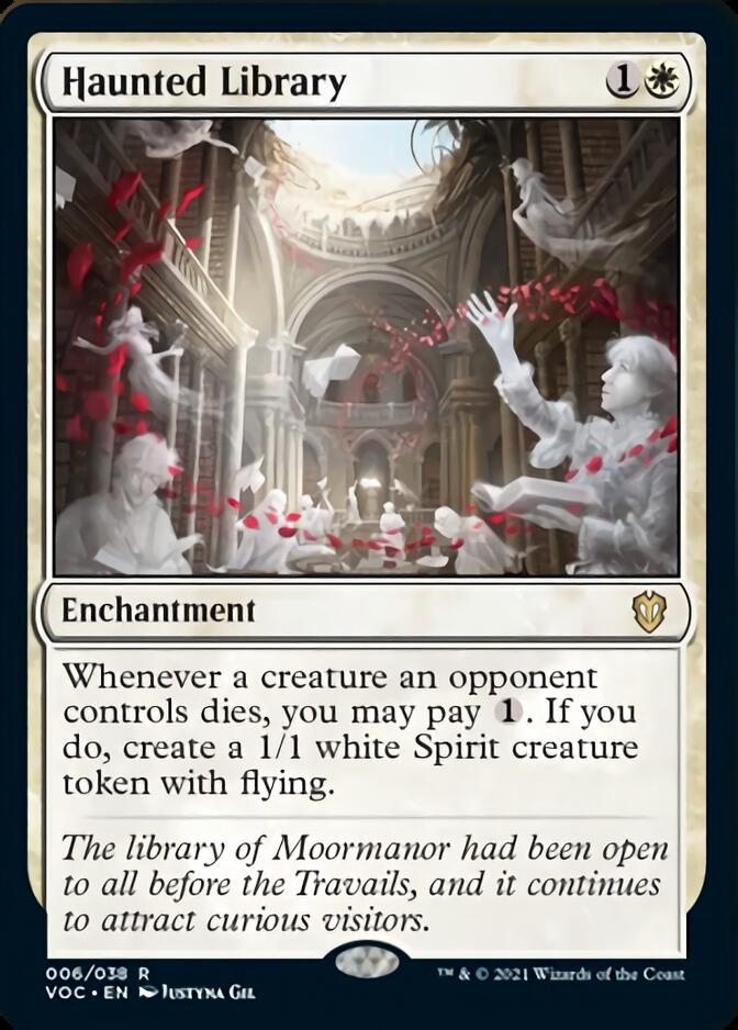 Haunted Library [Innistrad: Crimson Vow Commander] | GrognardGamesBatavia