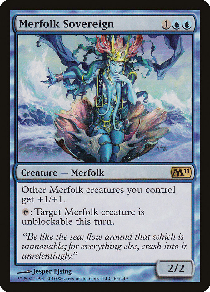 Merfolk Sovereign [Magic 2011] | GrognardGamesBatavia