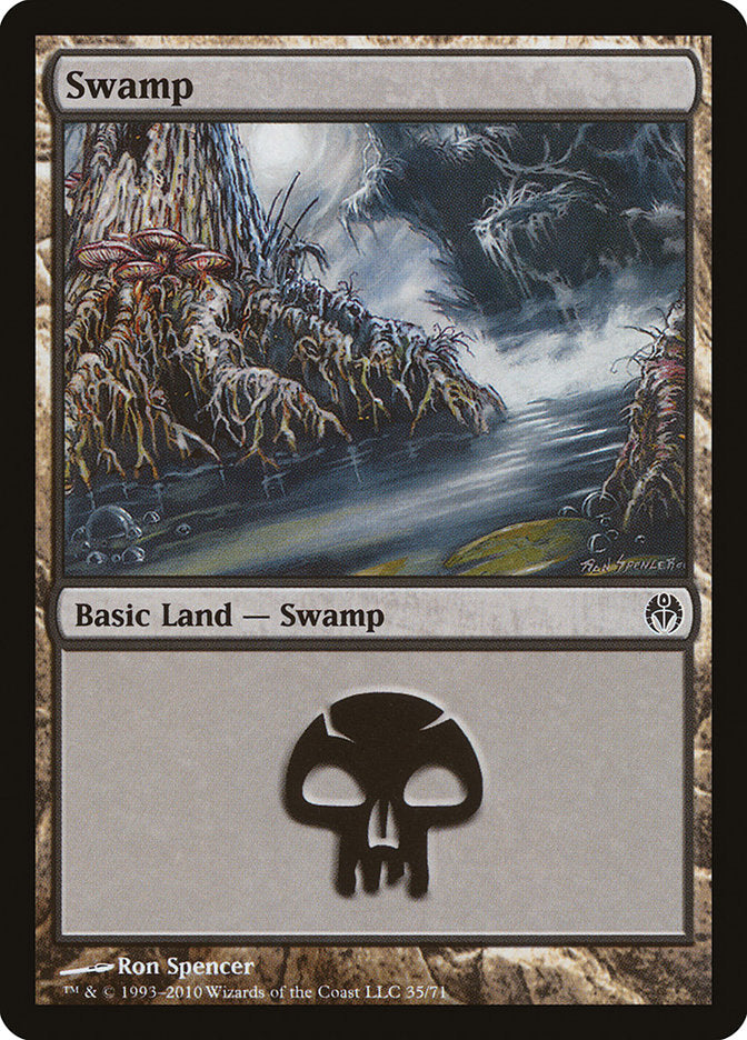 Swamp (35) [Duel Decks: Phyrexia vs. the Coalition] | GrognardGamesBatavia