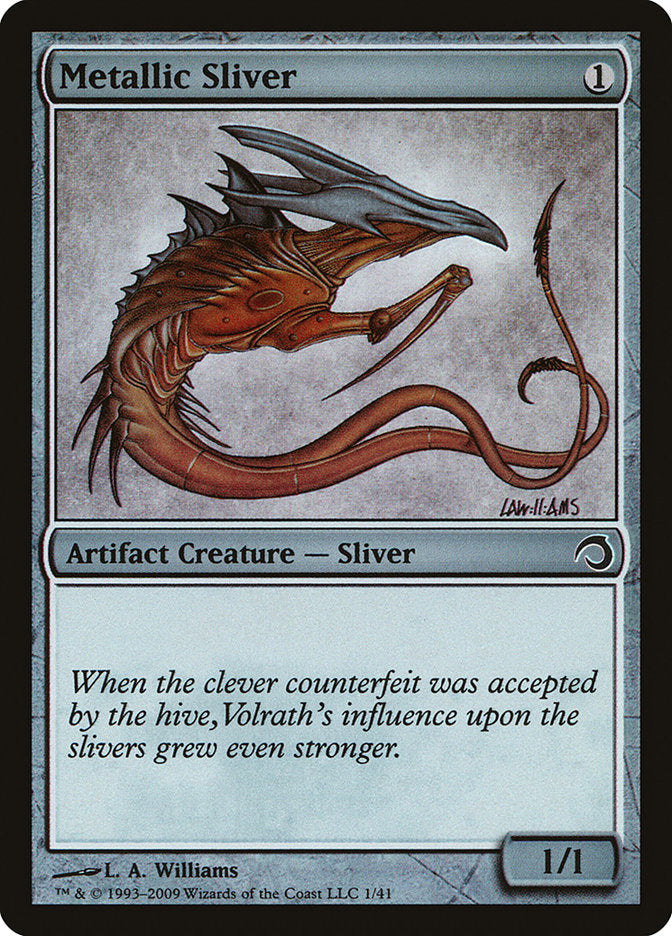 Metallic Sliver [Premium Deck Series: Slivers] | GrognardGamesBatavia