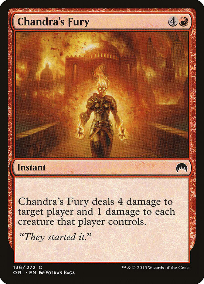 Chandra's Fury [Magic Origins] | GrognardGamesBatavia