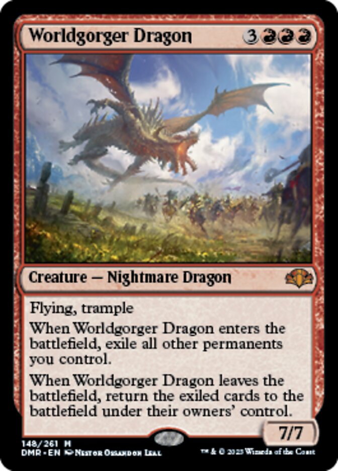 Worldgorger Dragon [Dominaria Remastered] | GrognardGamesBatavia