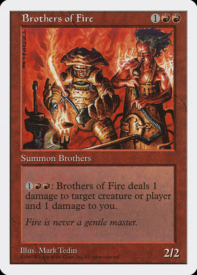 Brothers of Fire [Fifth Edition] | GrognardGamesBatavia