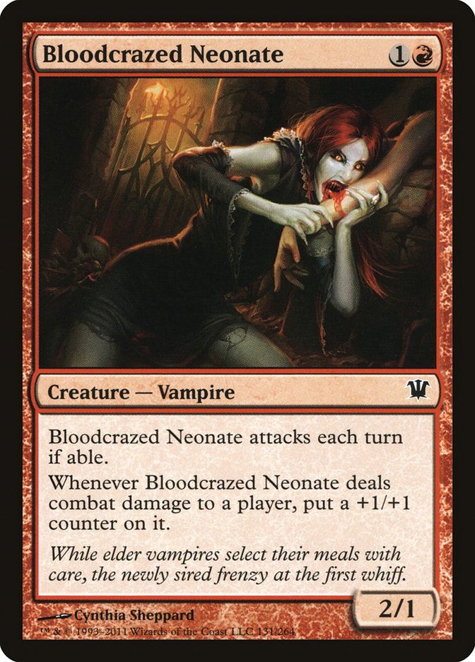 Bloodcrazed Neonate [Innistrad] | GrognardGamesBatavia