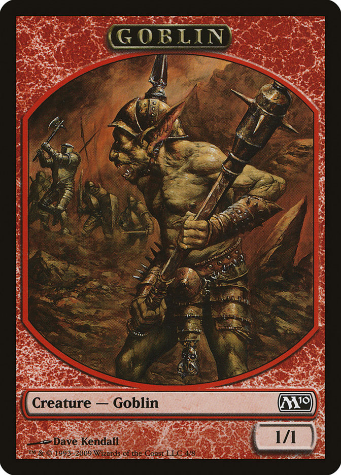 Goblin Token [Magic 2010 Tokens] | GrognardGamesBatavia