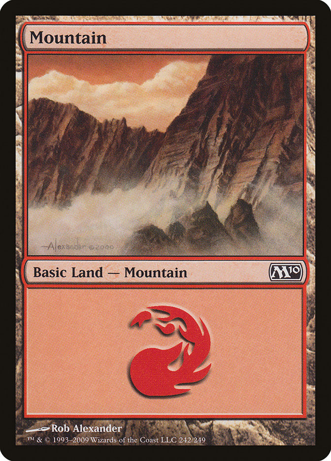 Mountain (242) [Magic 2010] | GrognardGamesBatavia