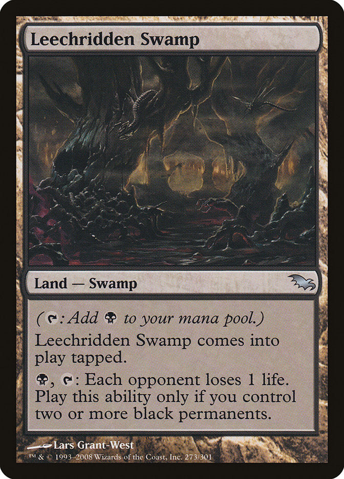 Leechridden Swamp [Shadowmoor] | GrognardGamesBatavia