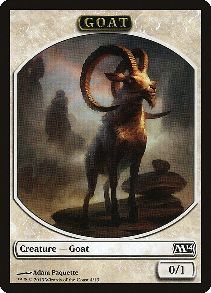 Goat Token [Magic 2014 Tokens] | GrognardGamesBatavia