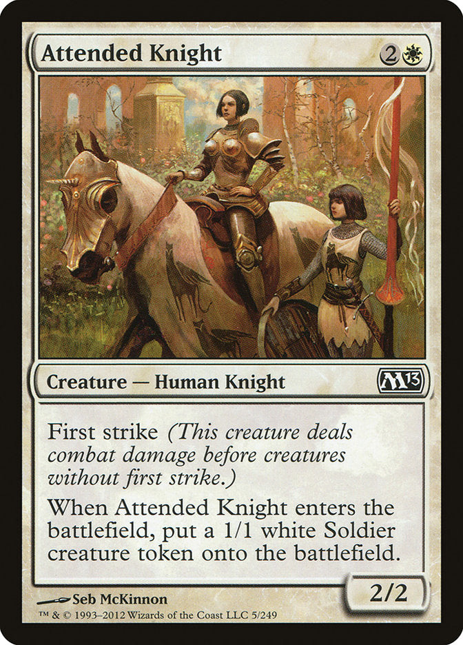 Attended Knight [Magic 2013] | GrognardGamesBatavia