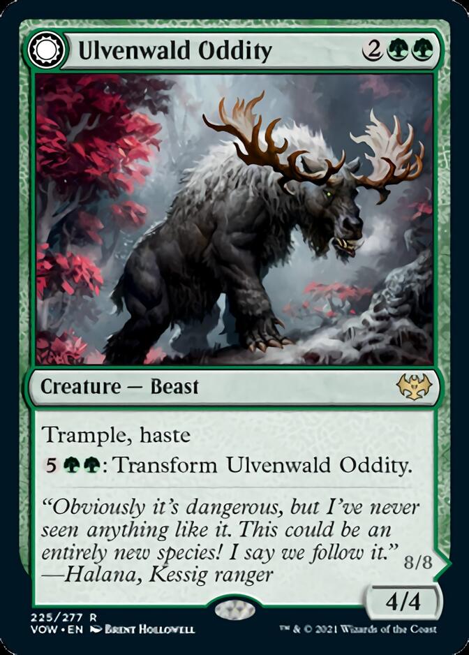 Ulvenwald Oddity // Ulvenwald Behemoth [Innistrad: Crimson Vow] | GrognardGamesBatavia