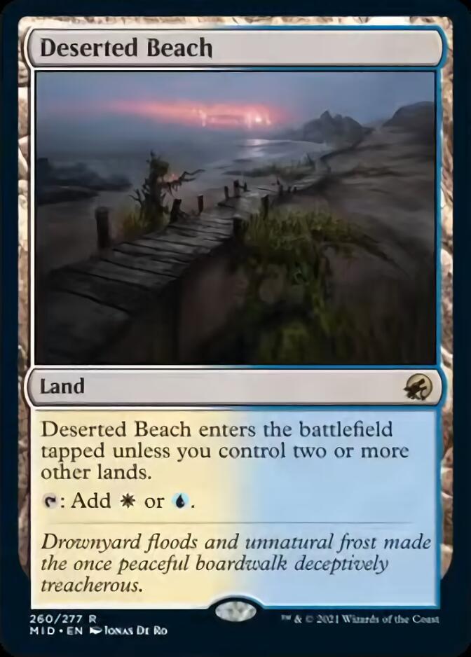 Deserted Beach [Innistrad: Midnight Hunt] | GrognardGamesBatavia