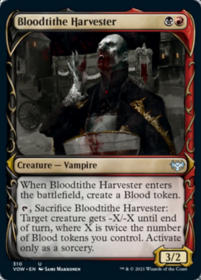 Bloodtithe Harvester (Showcase Fang Frame) [Innistrad: Crimson Vow] | GrognardGamesBatavia