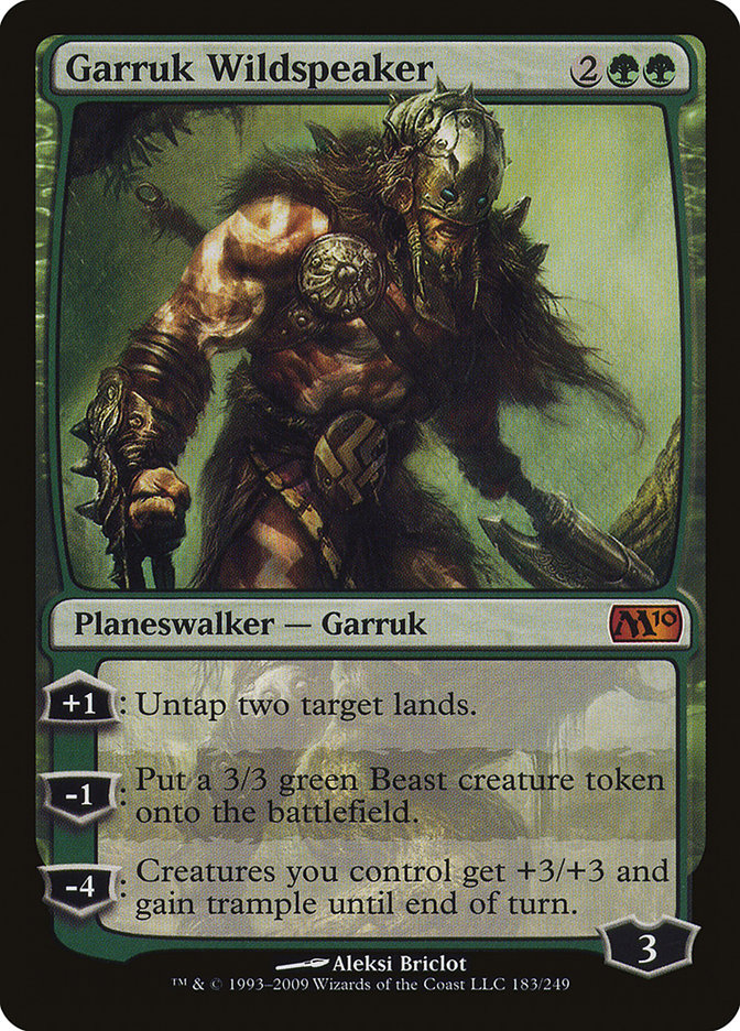 Garruk Wildspeaker [Magic 2010] | GrognardGamesBatavia