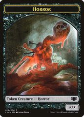 Horror // Zombie (016/036) Double-Sided Token [Commander 2014 Tokens] | GrognardGamesBatavia