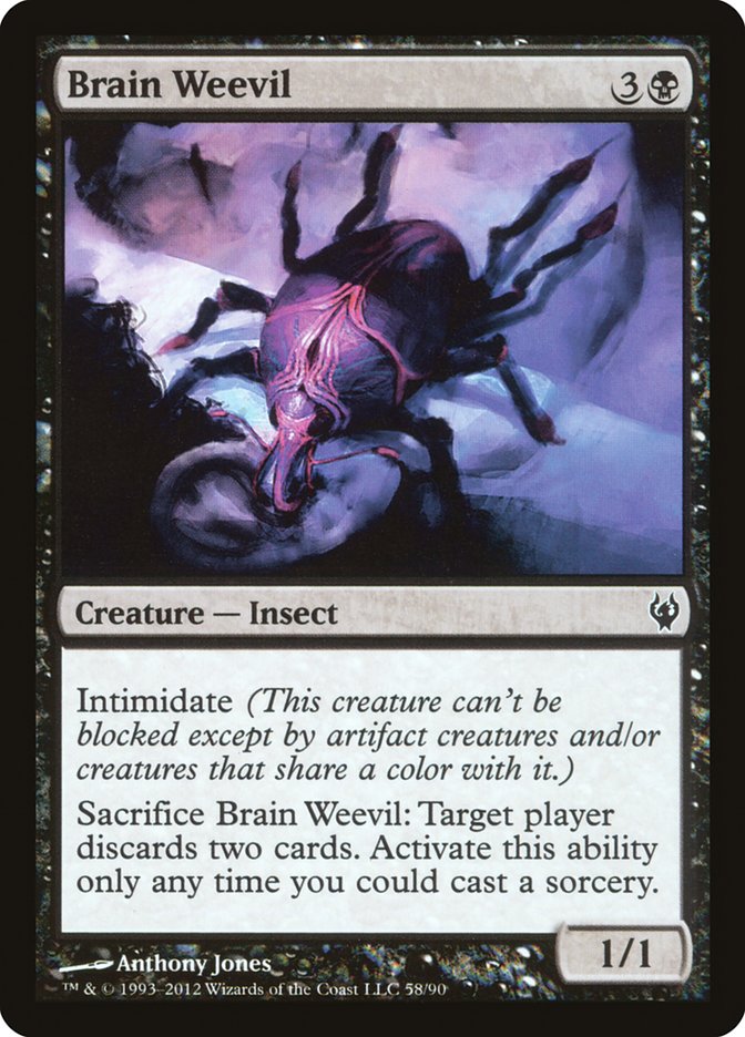 Brain Weevil [Duel Decks: Izzet vs. Golgari] | GrognardGamesBatavia