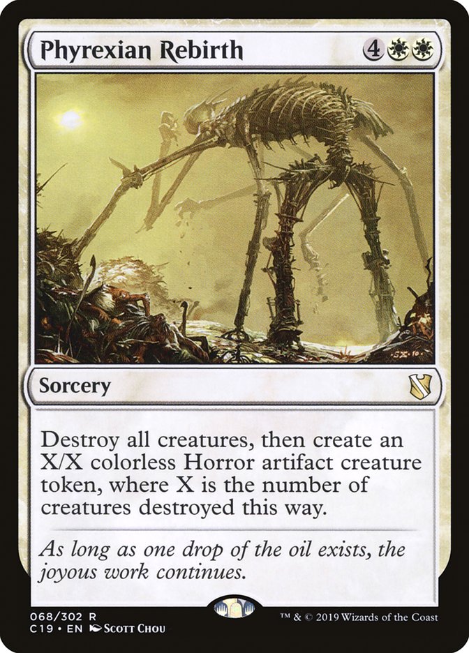 Phyrexian Rebirth [Commander 2019] | GrognardGamesBatavia