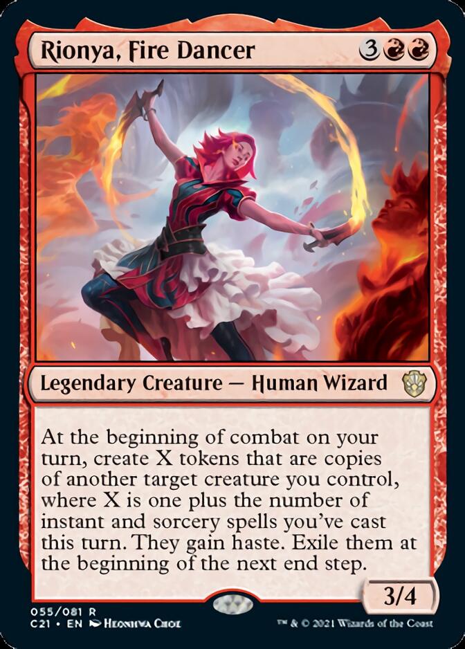 Rionya, Fire Dancer [Commander 2021] | GrognardGamesBatavia