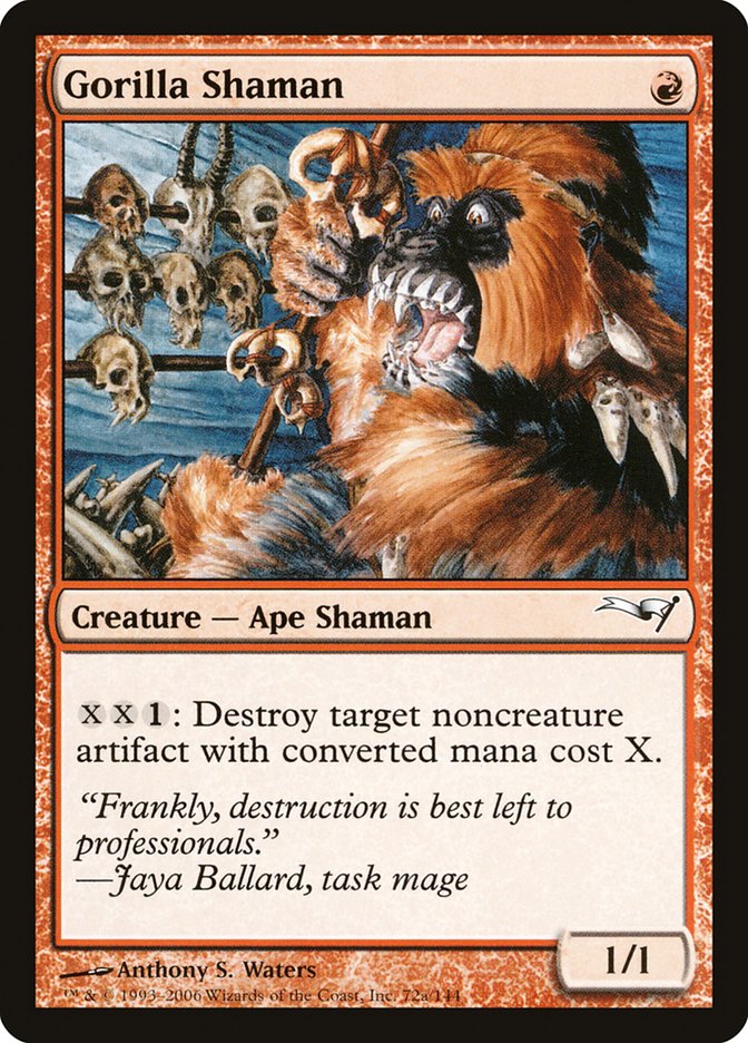 Gorilla Shaman [Coldsnap Theme Decks] | GrognardGamesBatavia