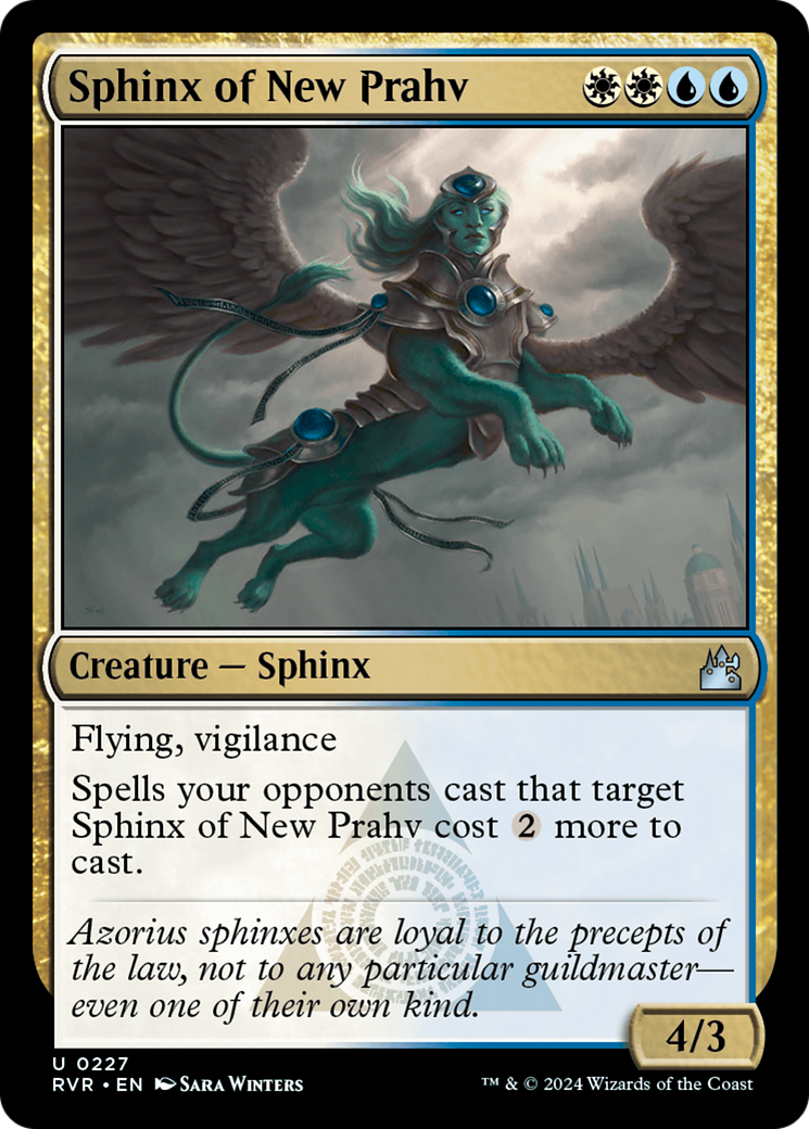 Sphinx of New Prahv [Ravnica Remastered] | GrognardGamesBatavia