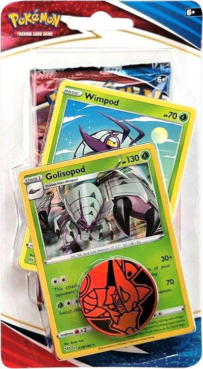 Sword & Shield: Battle Styles - Single Pack Blister (Golisopod, Wimpod) | GrognardGamesBatavia