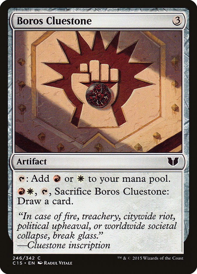 Boros Cluestone [Commander 2015] | GrognardGamesBatavia