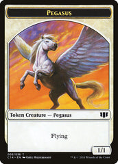 Kor Soldier // Pegasus Double-Sided Token [Commander 2014 Tokens] | GrognardGamesBatavia