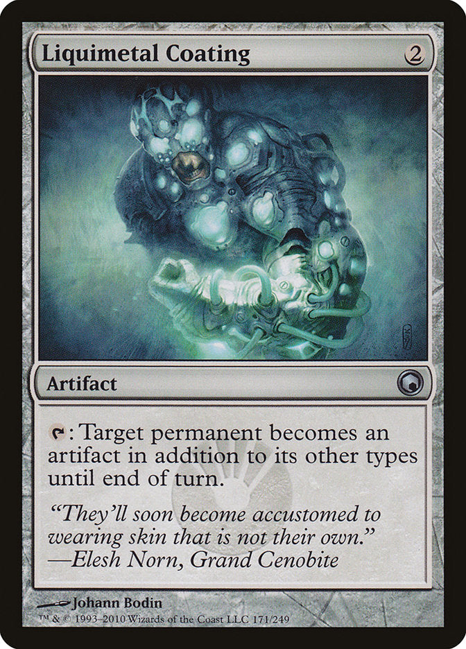 Liquimetal Coating [Scars of Mirrodin] | GrognardGamesBatavia